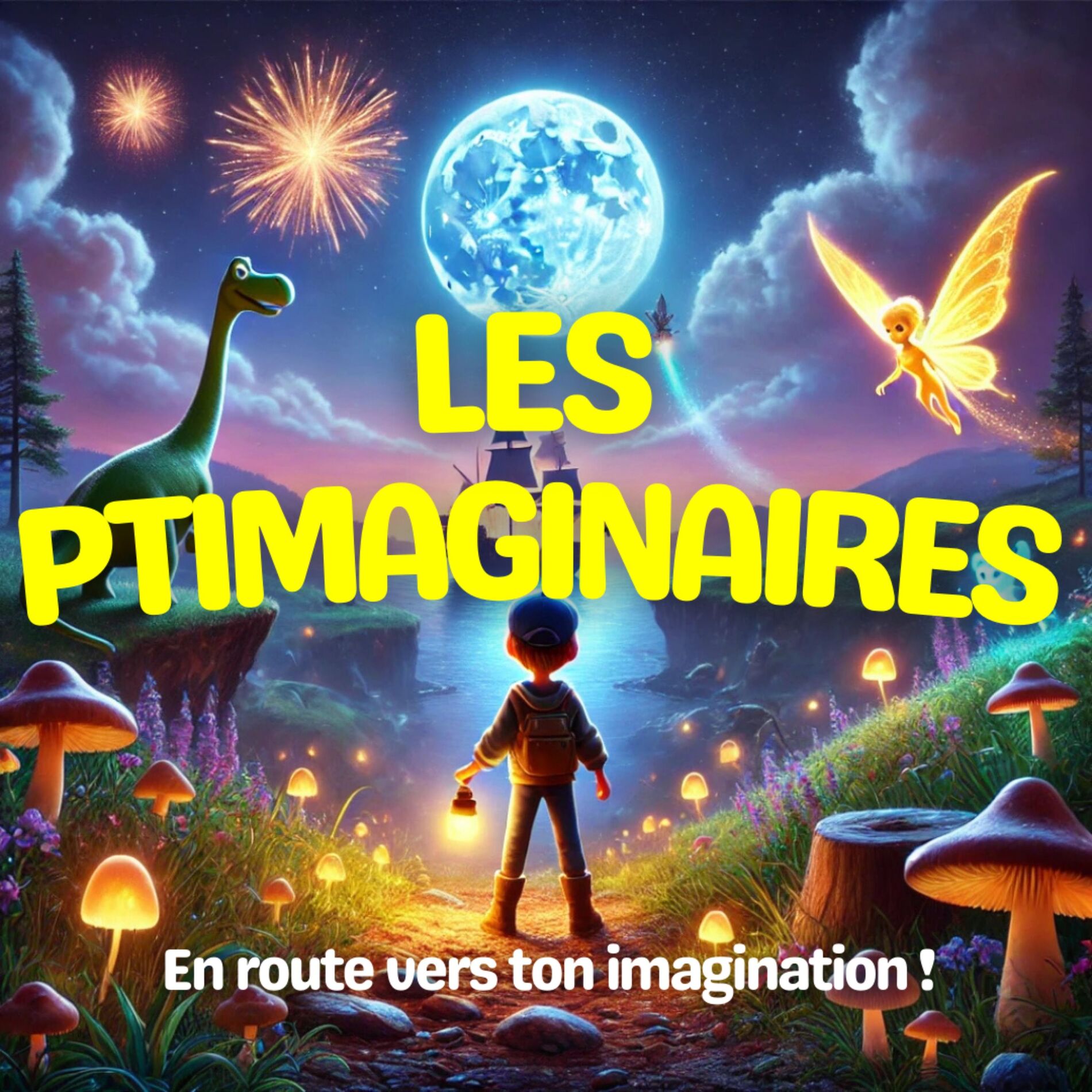 Show cover of Les Ptimaginaires