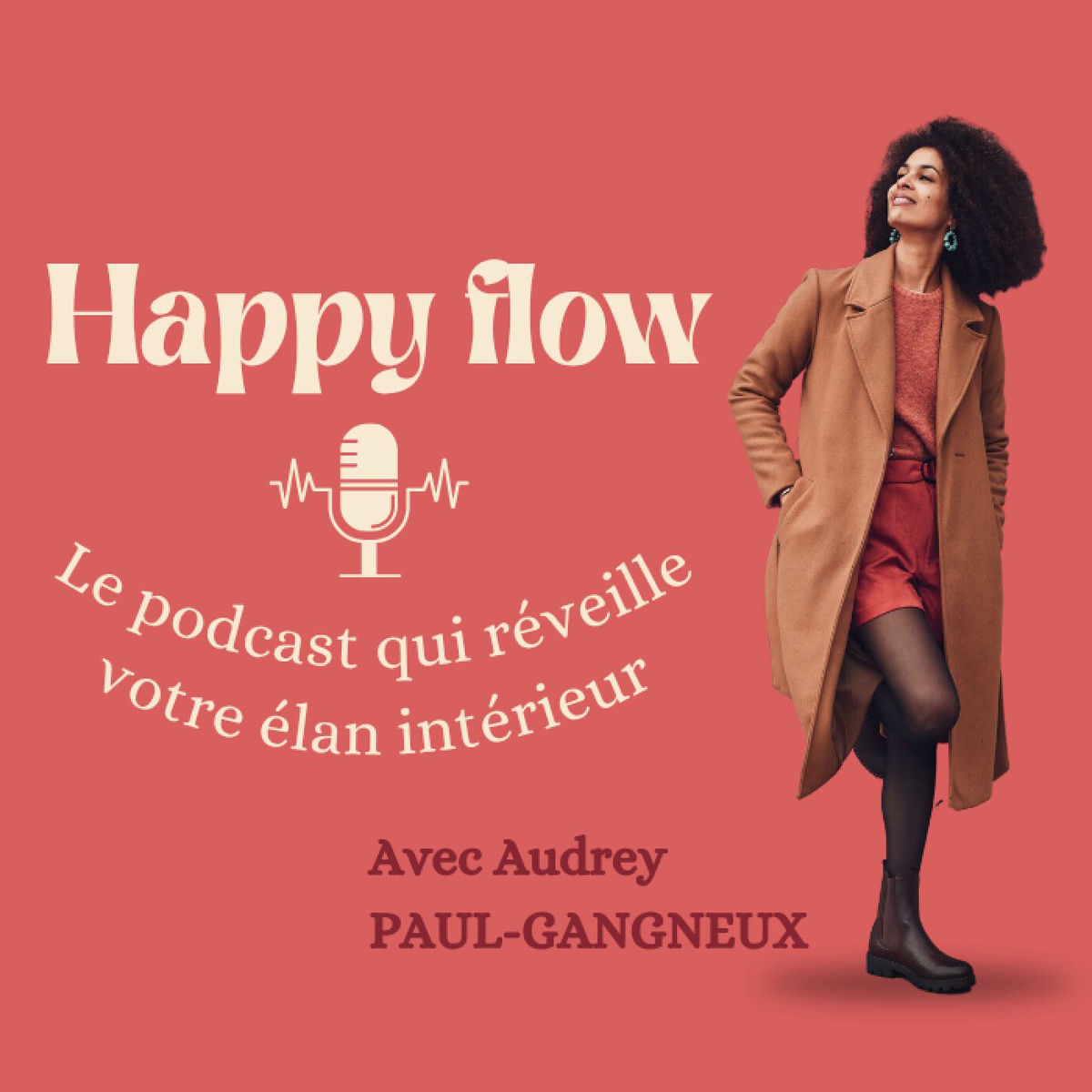 Show cover of Happy Flow : le podcast qui réveille votre élan intérieur