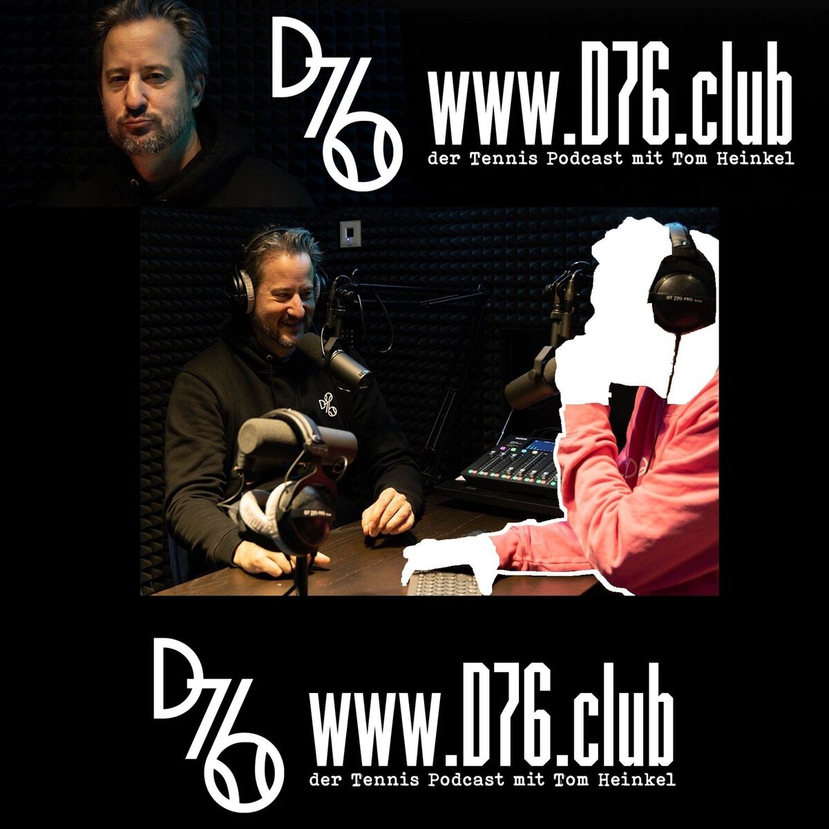 Show cover of D76.club  - Tennis-Podcast