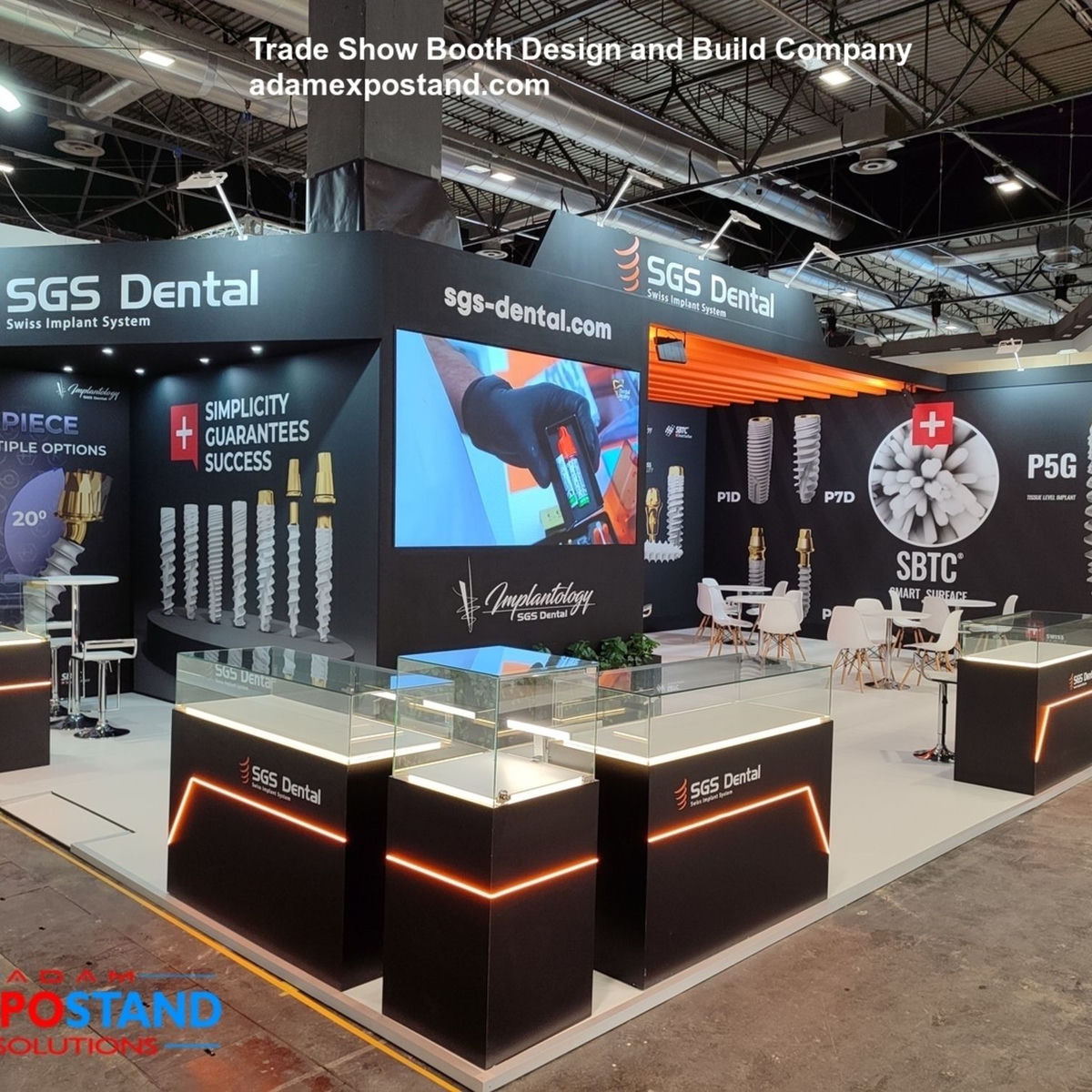 Show cover of Adam Expo Stand Trade Show Booth Design and Build in Europe