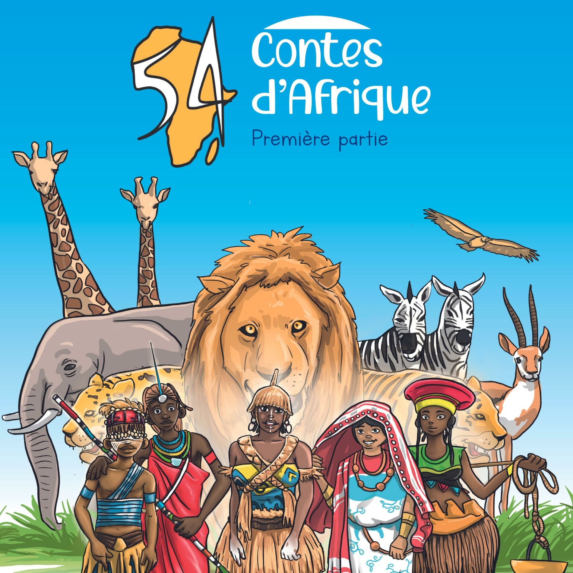 Show cover of 54 contes d’Afrique
