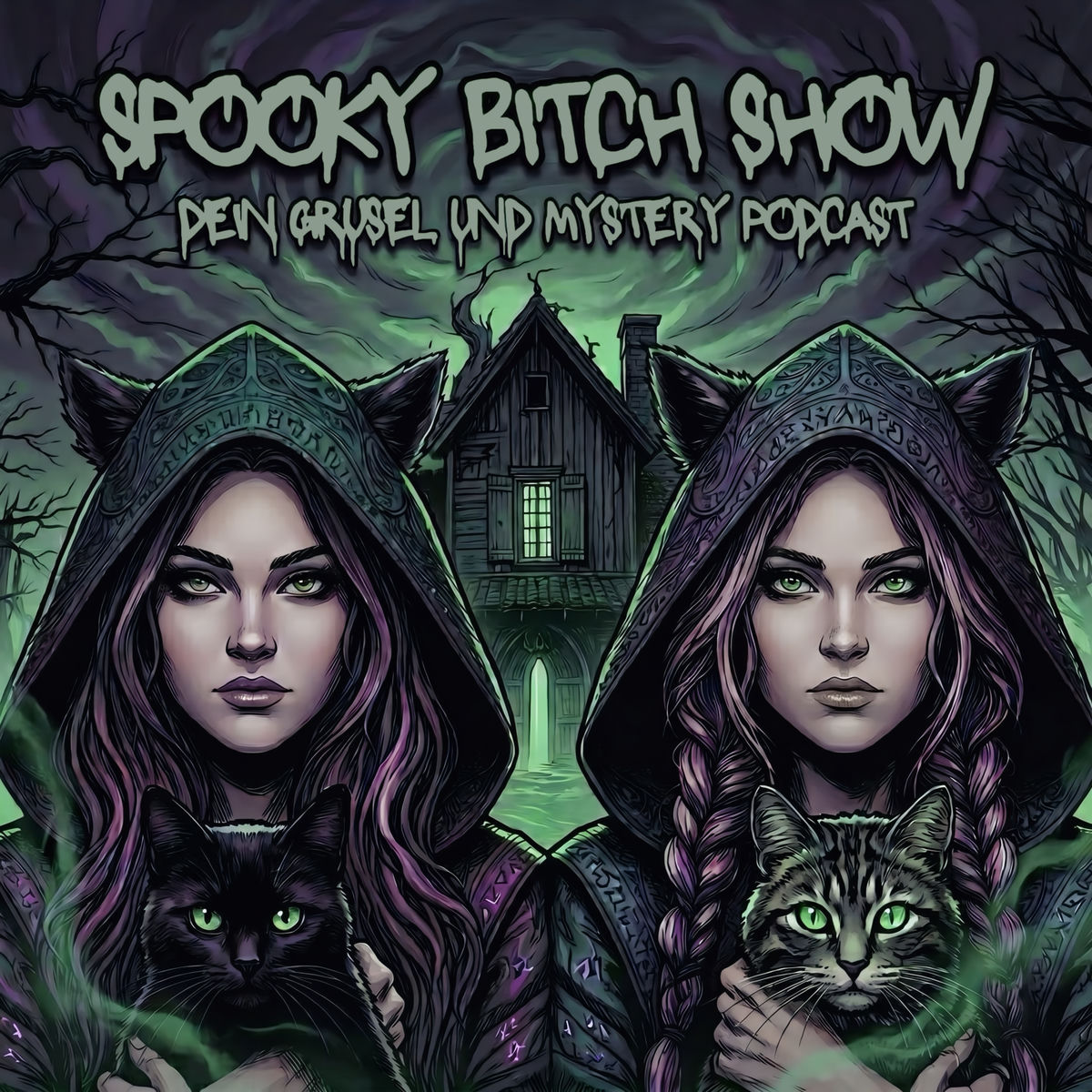 Show cover of Spooky Bitch Show - Dein Grusel und Mystery Podcast