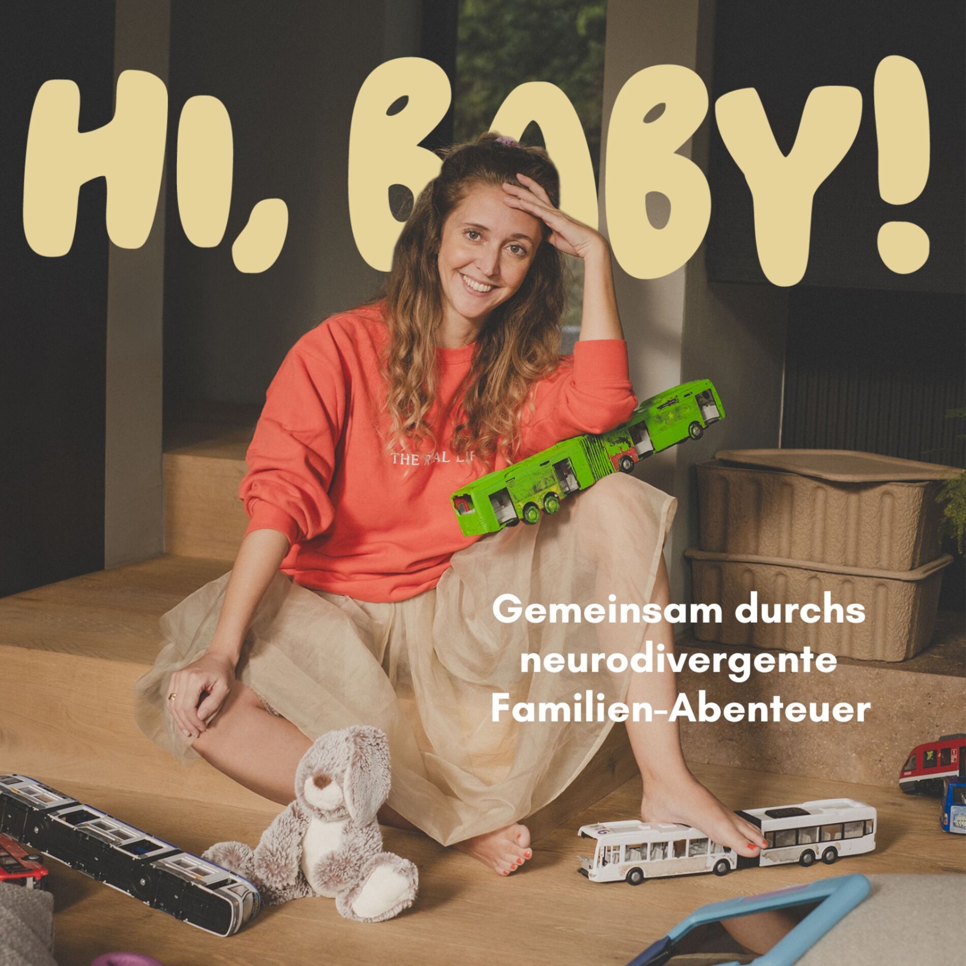 Show cover of Hi, Baby! Gemeinsam durchs neurodivergente Familien-Abenteuer