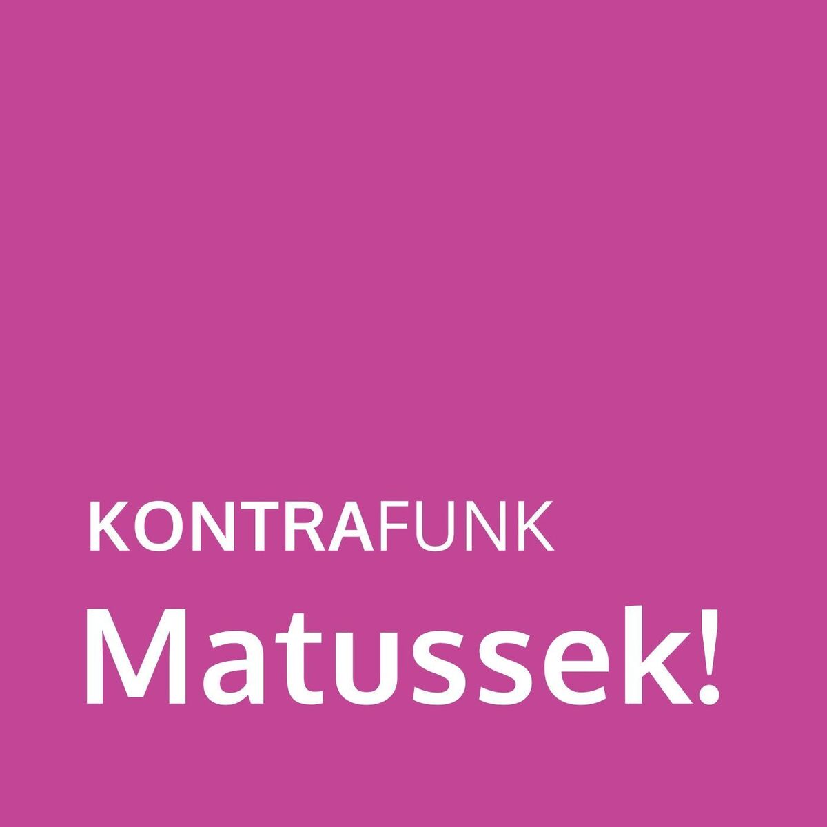 Show cover of Matussek!