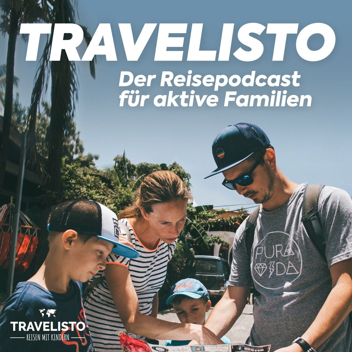 Show cover of Travelisto - Der Reise-Podcast für aktive Familien - Reisen mit Kindern mit Jenny und Andi