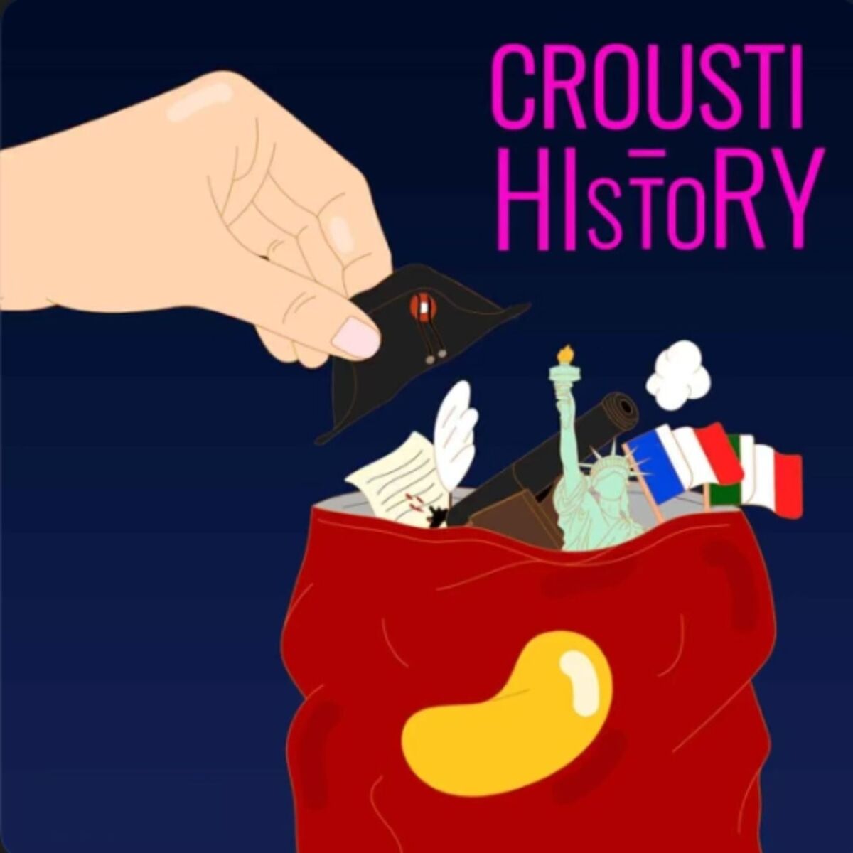 Show cover of CROUSTI-HISTORY