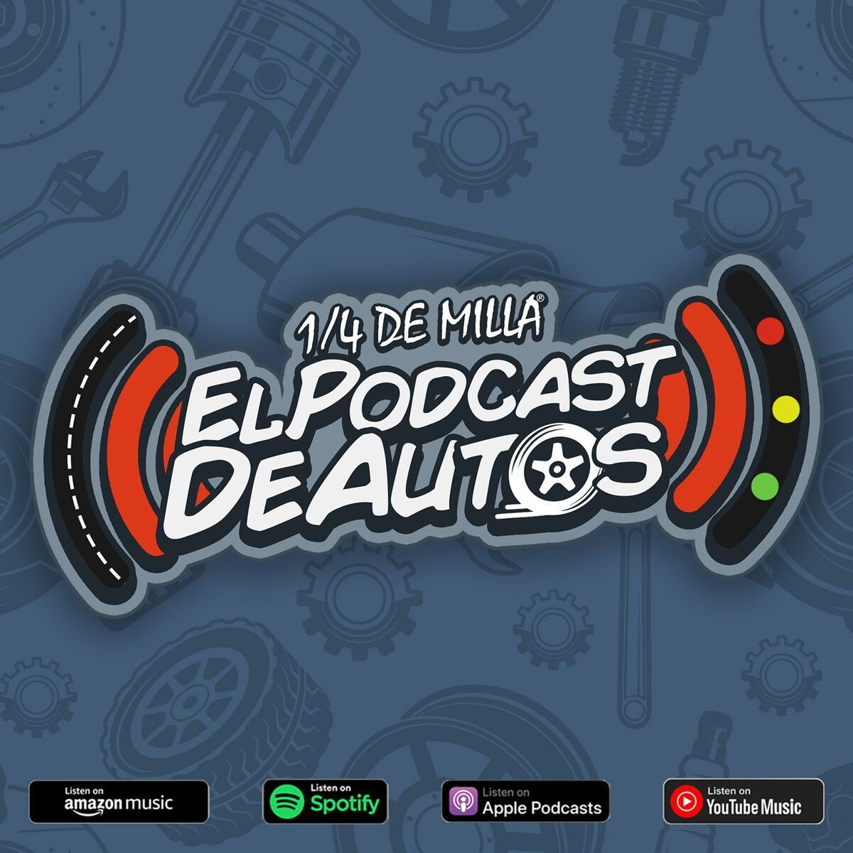 Show cover of 1/4 de Milla | El Podcast de Autos