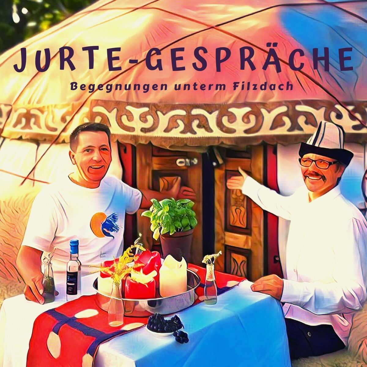 Show cover of Jurte-Gespräche - Begegnungen unterm Filzdach