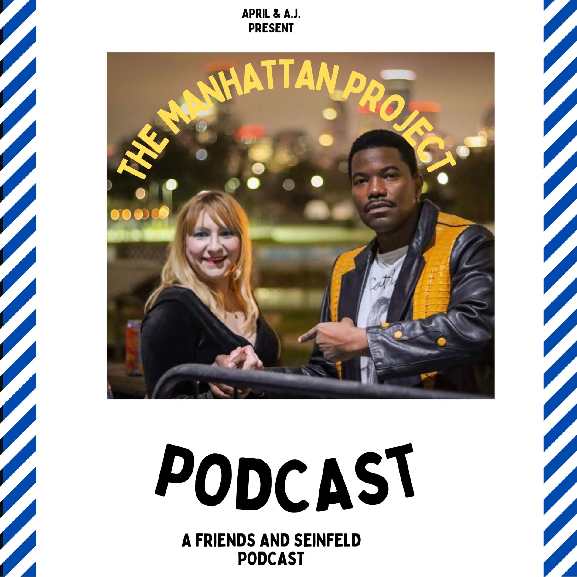 Show cover of The Manhattan Project: A Seinfeld and Friends Podcast