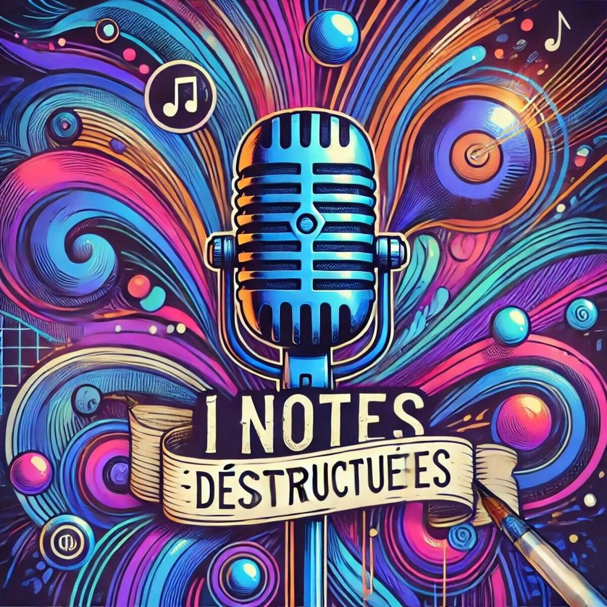 Show cover of 🎙🌀Notes Déstructurées✍️🖤
