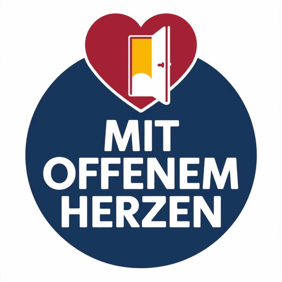 Show cover of Mit offenem Herzen