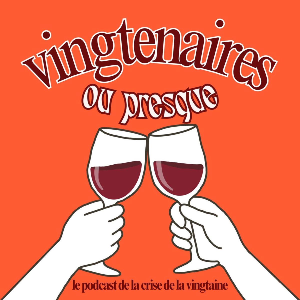 Show cover of Vingtenaires ou presque - Le podcast de la crise de la vingtaine