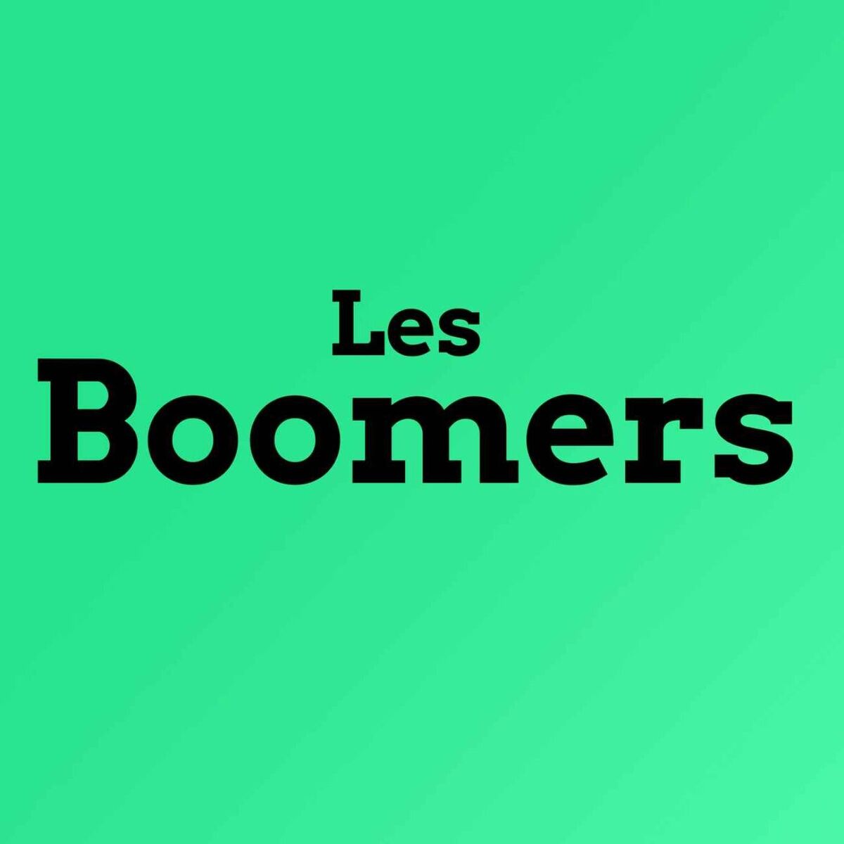 Show cover of Les Boomers