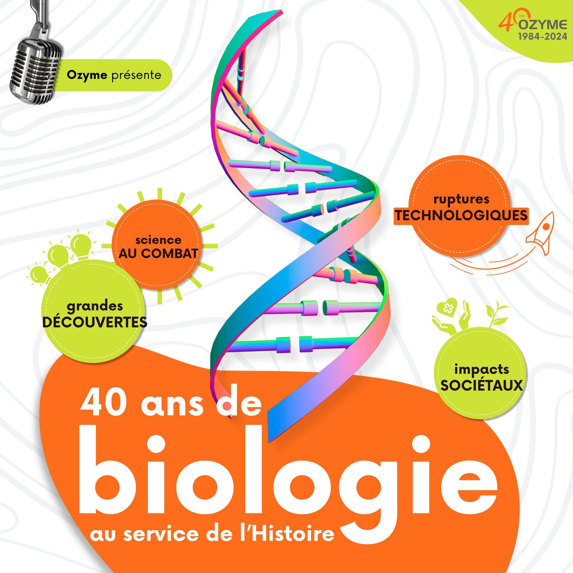 Show cover of 40 ans de biologie au service de l’Histoire, par Ozyme