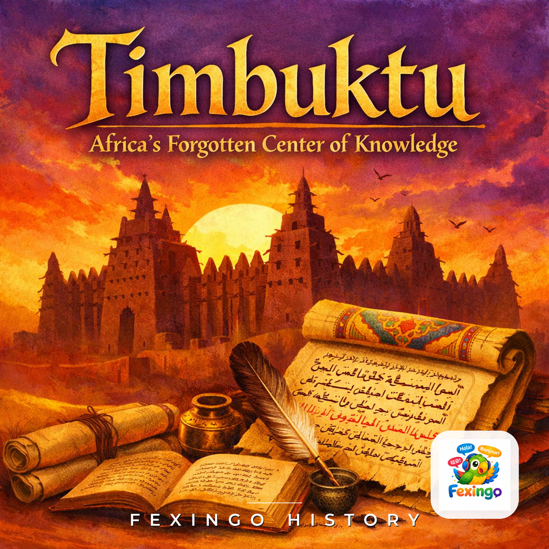 Show cover of Timbuktu: Africa's Forgotten Center of Knowledge — Fexingo History