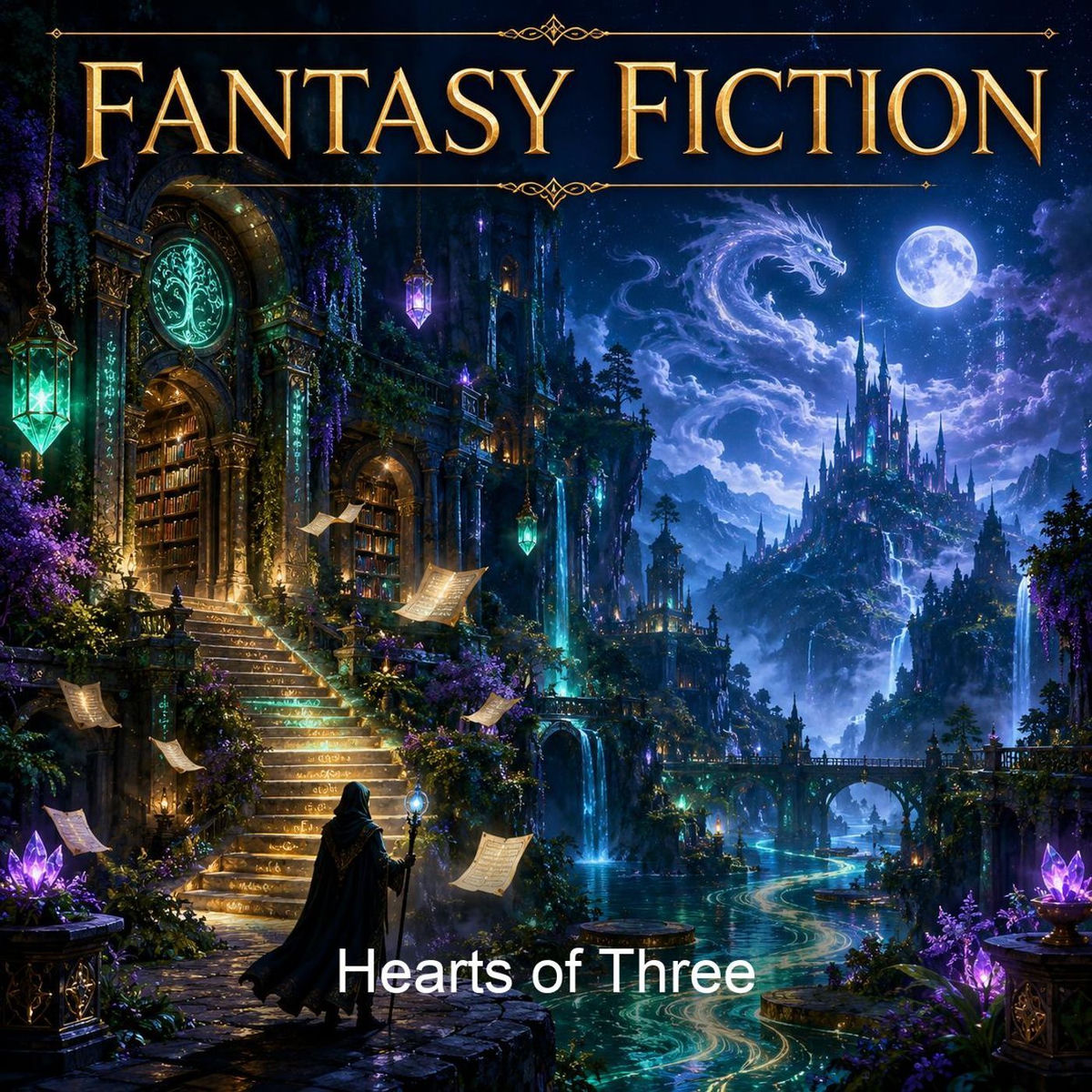 Show cover of Hearts of Three