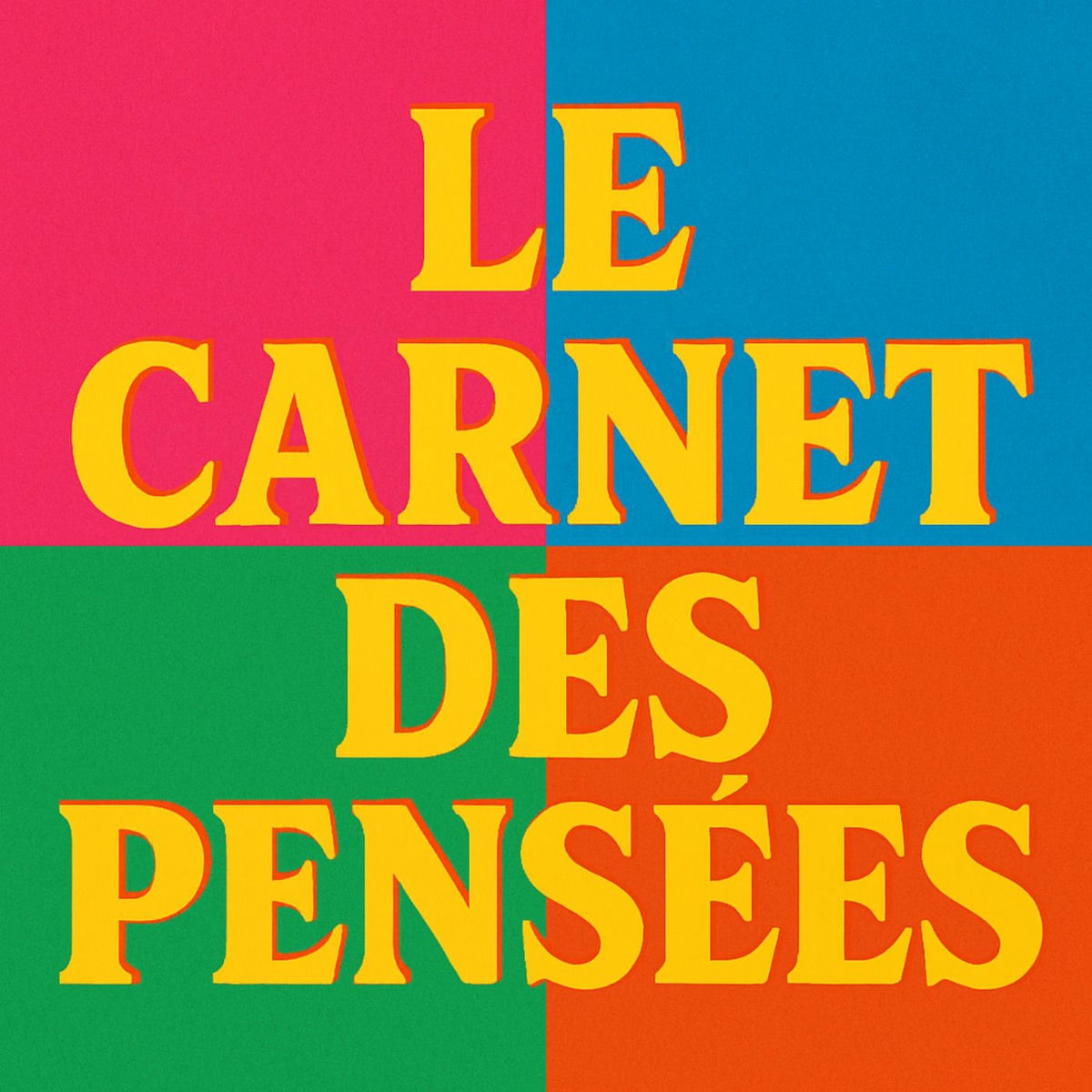 Show cover of Le carnet des pensées