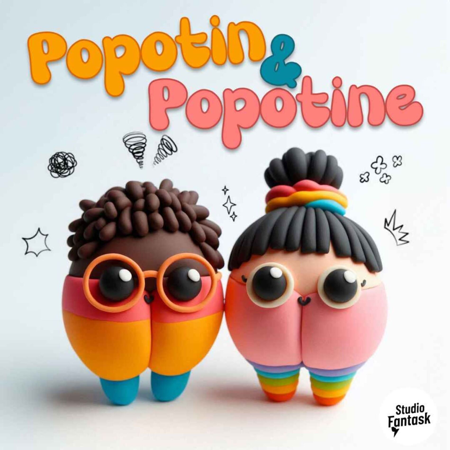Show cover of Popotin et Popotine (Histoires pour enfants)