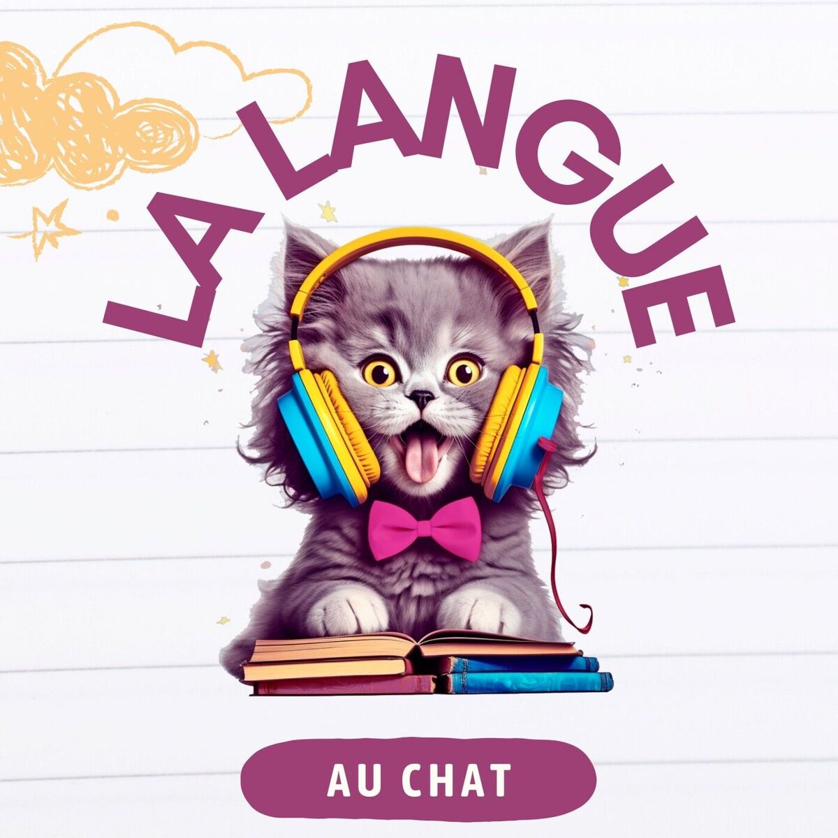 Show cover of La langue au chat