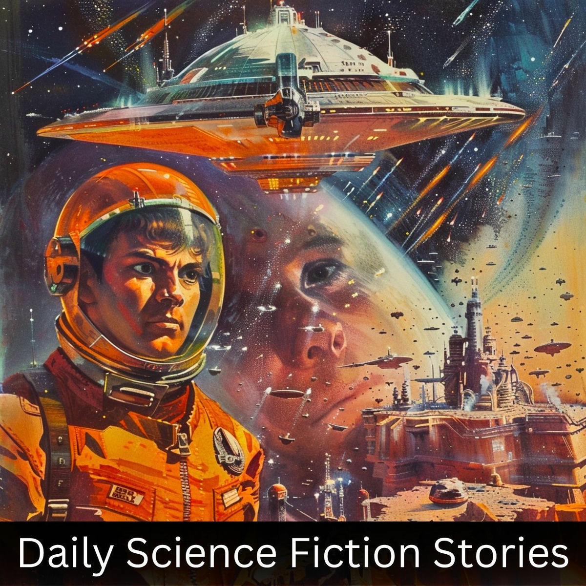 Show cover of Daily Science Fiction Stories