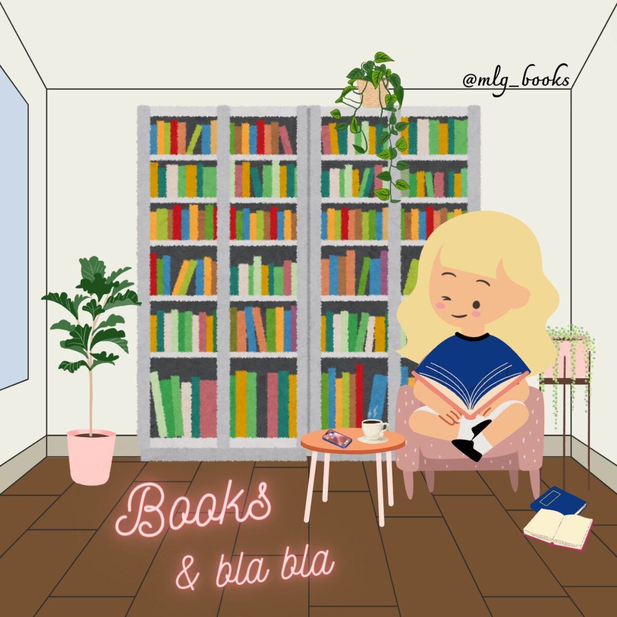 Show cover of Books & bla bla