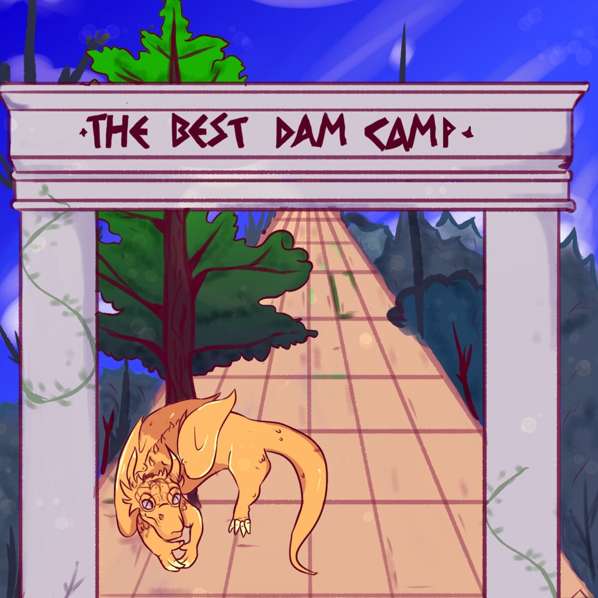 Show cover of The Best Dam Camp: A Percy Jackson Podcast
