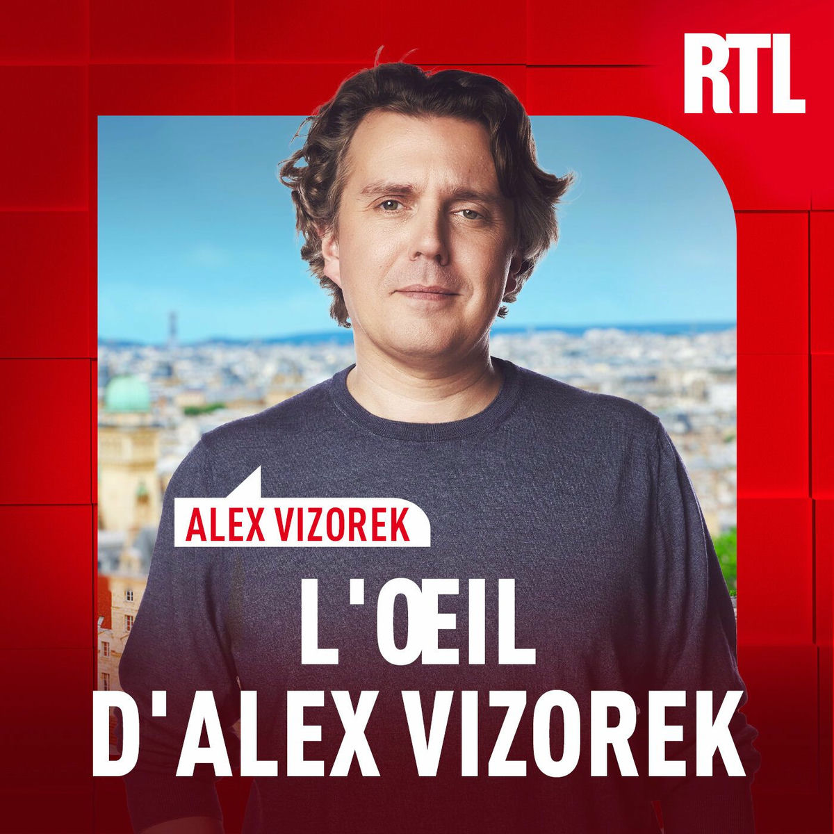 Show cover of L'oeil d'Alex Vizorek