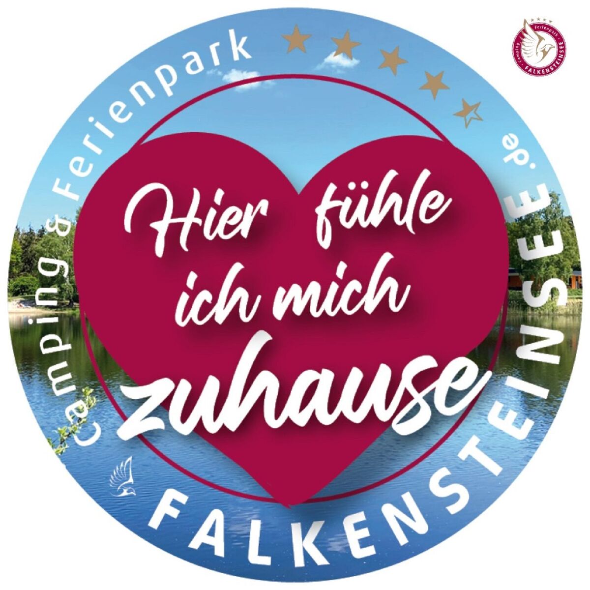 Show cover of Der Falkensteinsee - Campingoase im Oldenburger Land