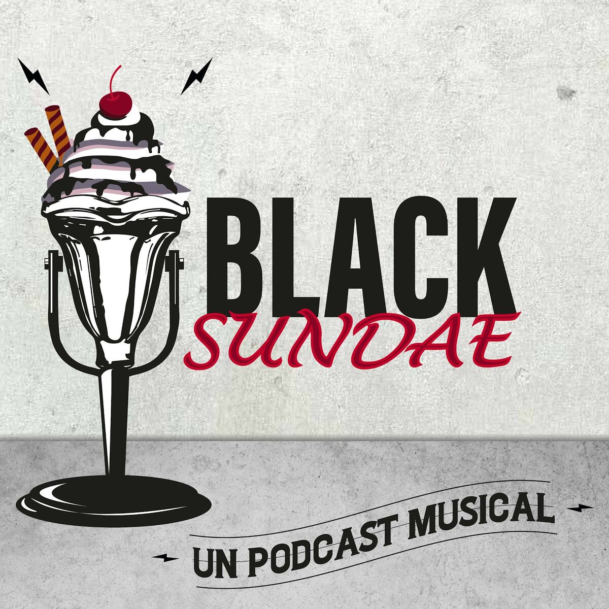 Show cover of Blacksundae un podcast musical