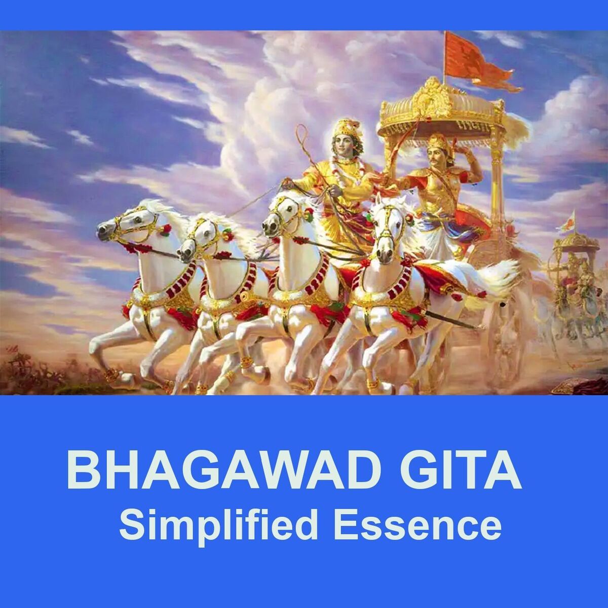 Show cover of Bhagawad Gita Simplified Essence