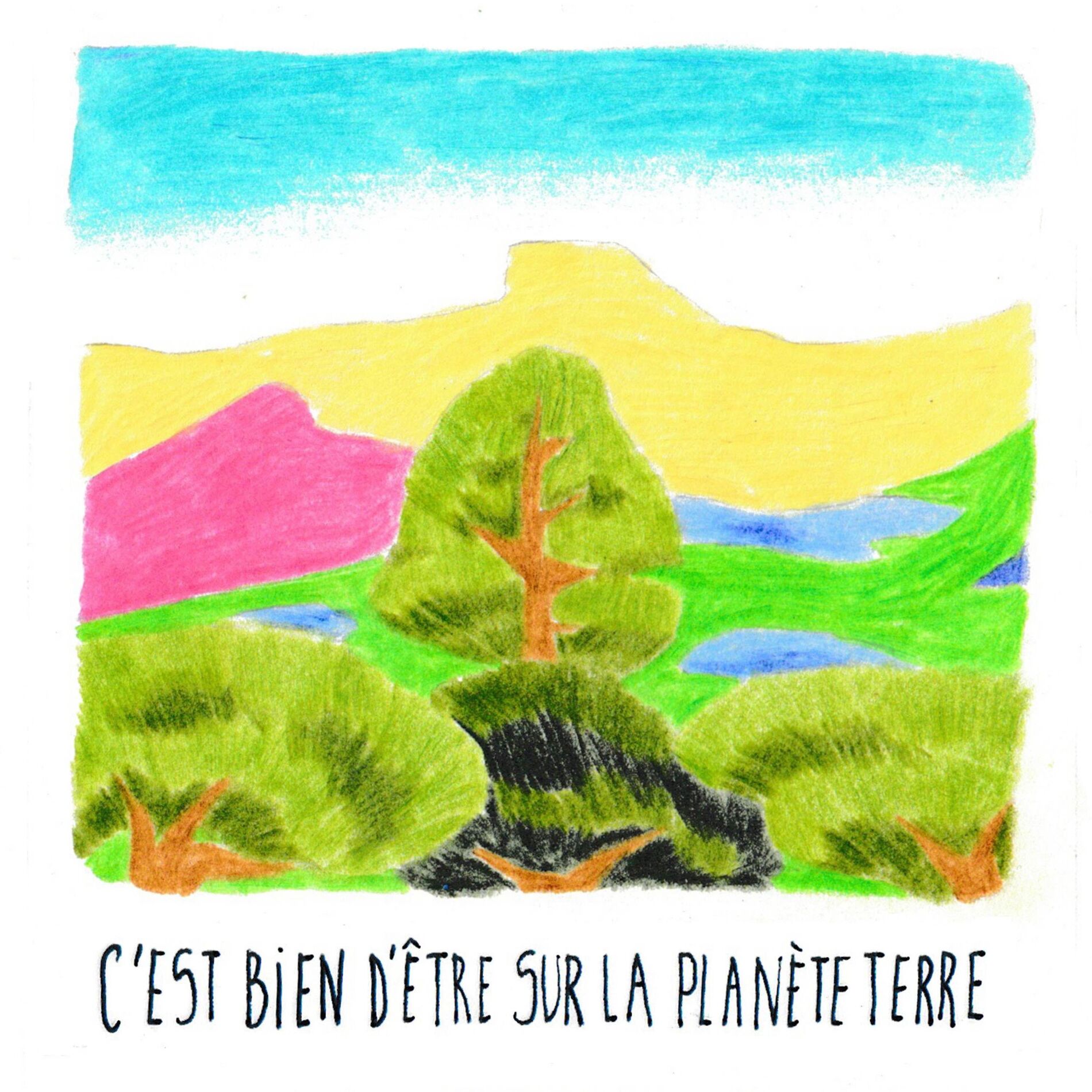 Show cover of C'est bien d'être sur la planète Terre
