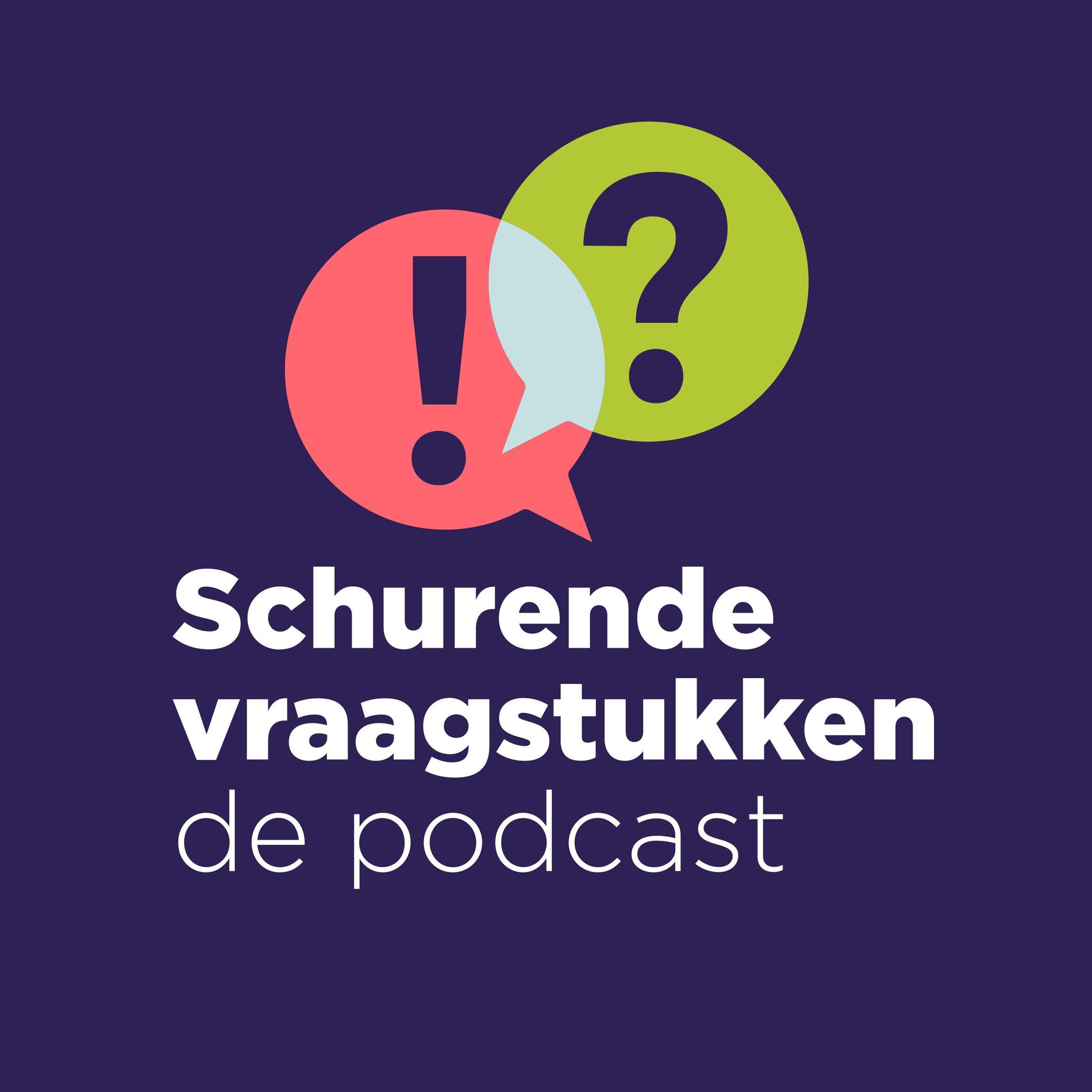 Show cover of Schurende vraagstukken, de podcast
