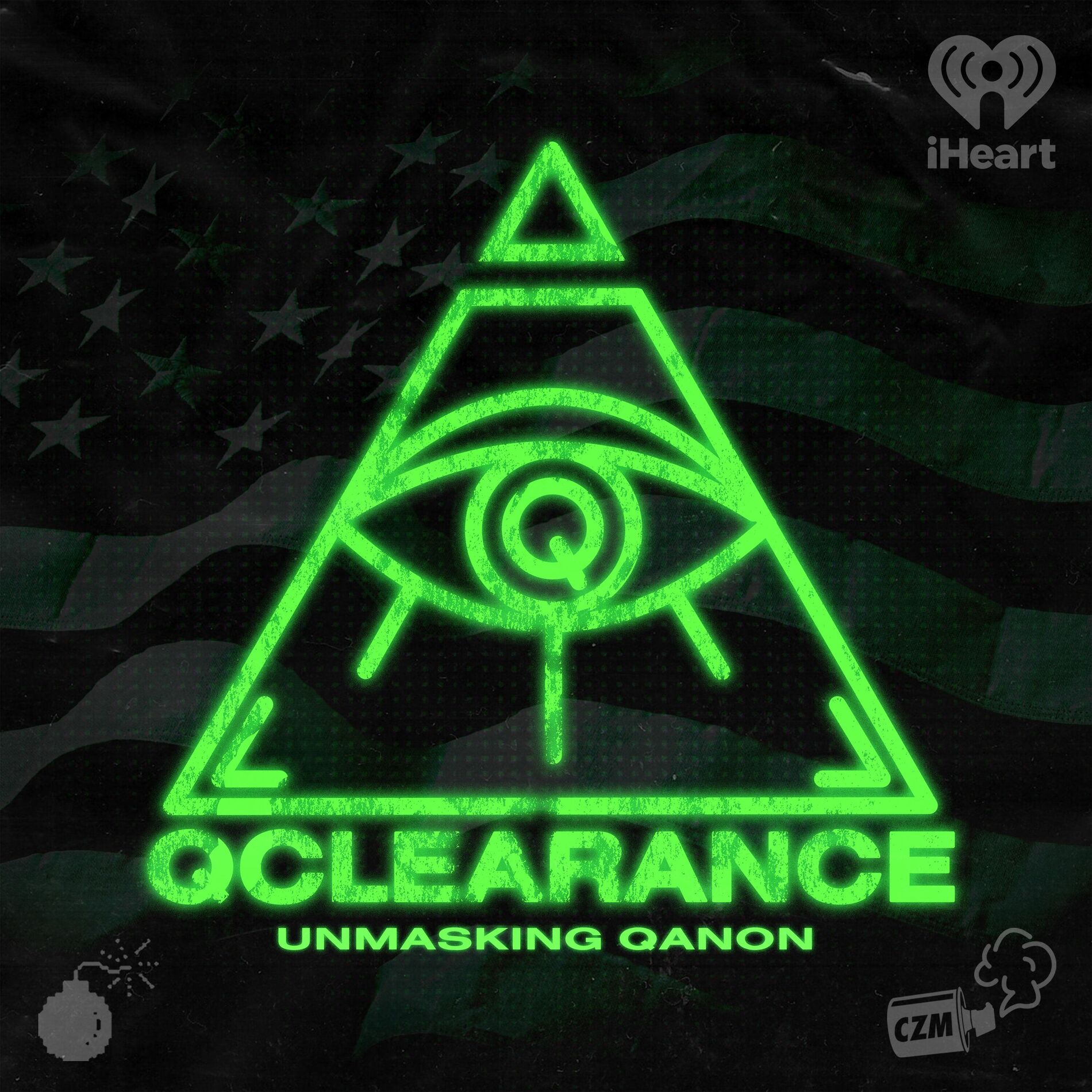 Show cover of Q Clearance: The Hunt for QAnon