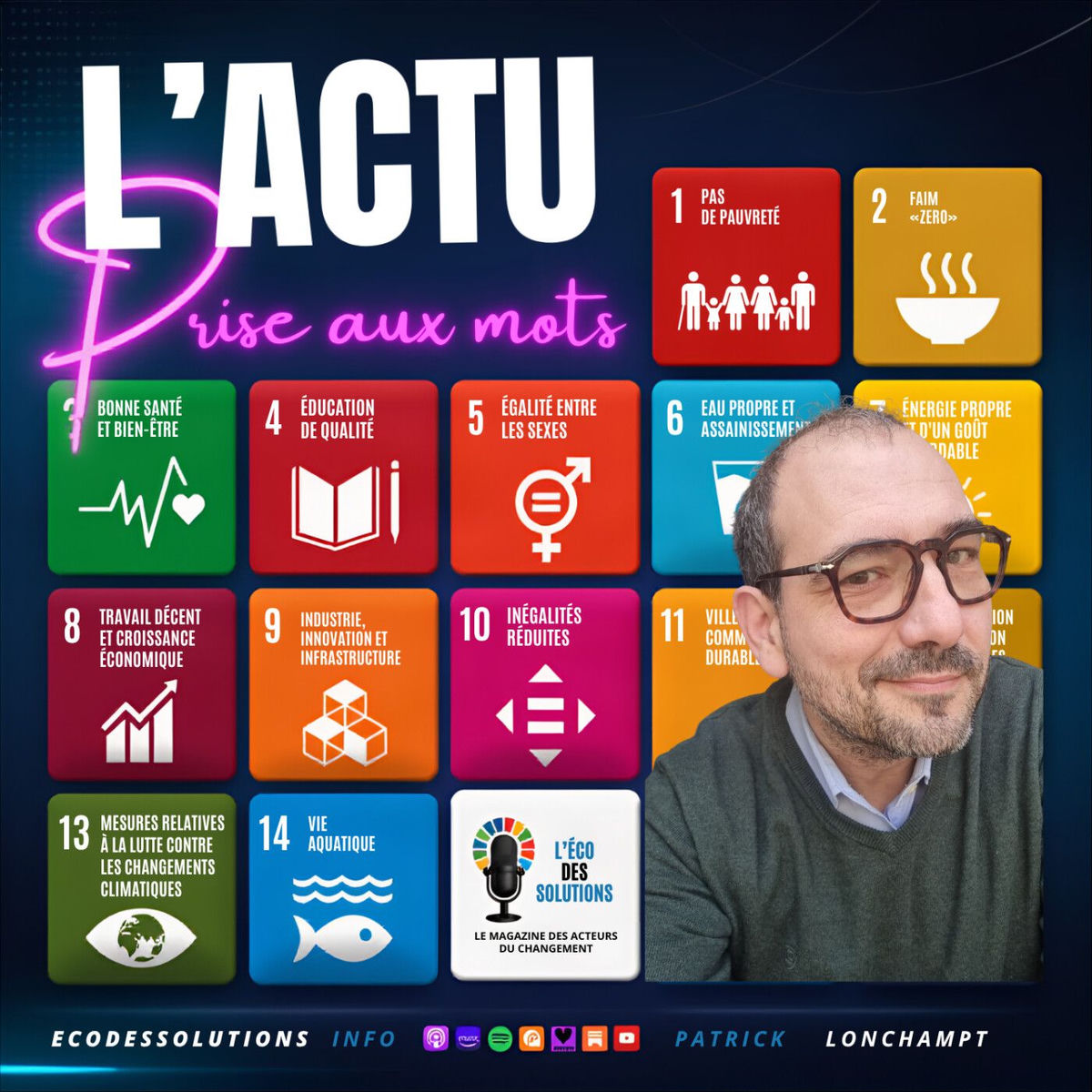 Show cover of L'éco des solutions : L'actu prise aux mots.