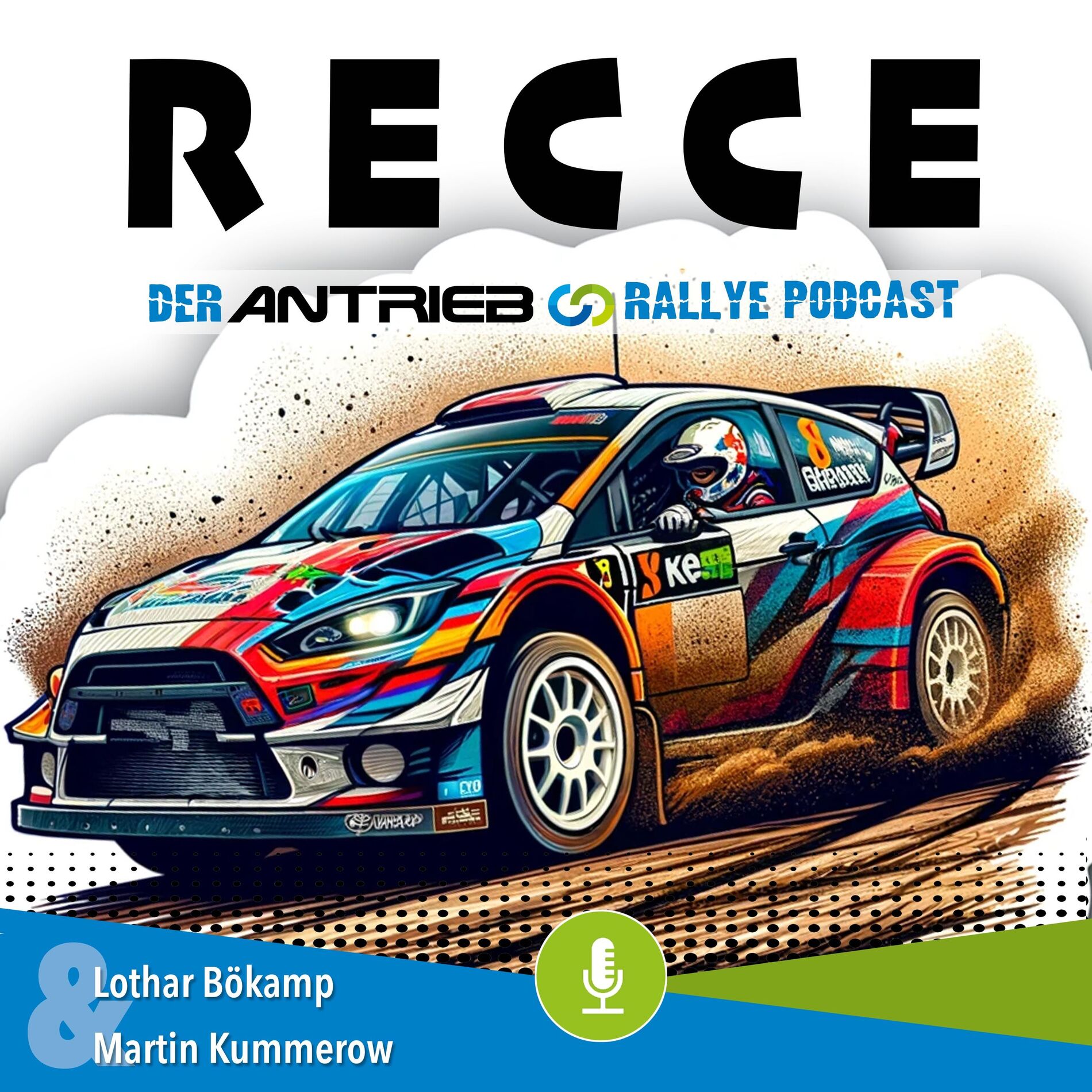 Show cover of Recce – Der ANTRIEB Rallye Podcast