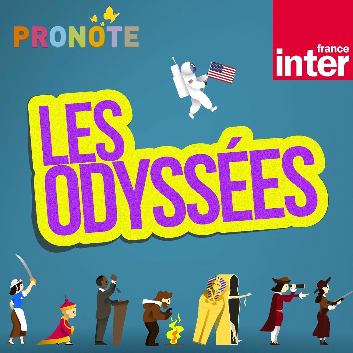 Show cover of Les odyssées