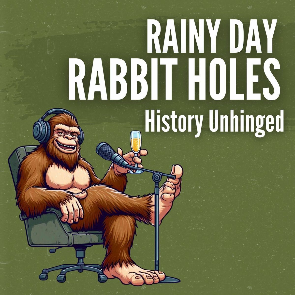 Show cover of History Unhinged: Rainy Day Rabbit Holes