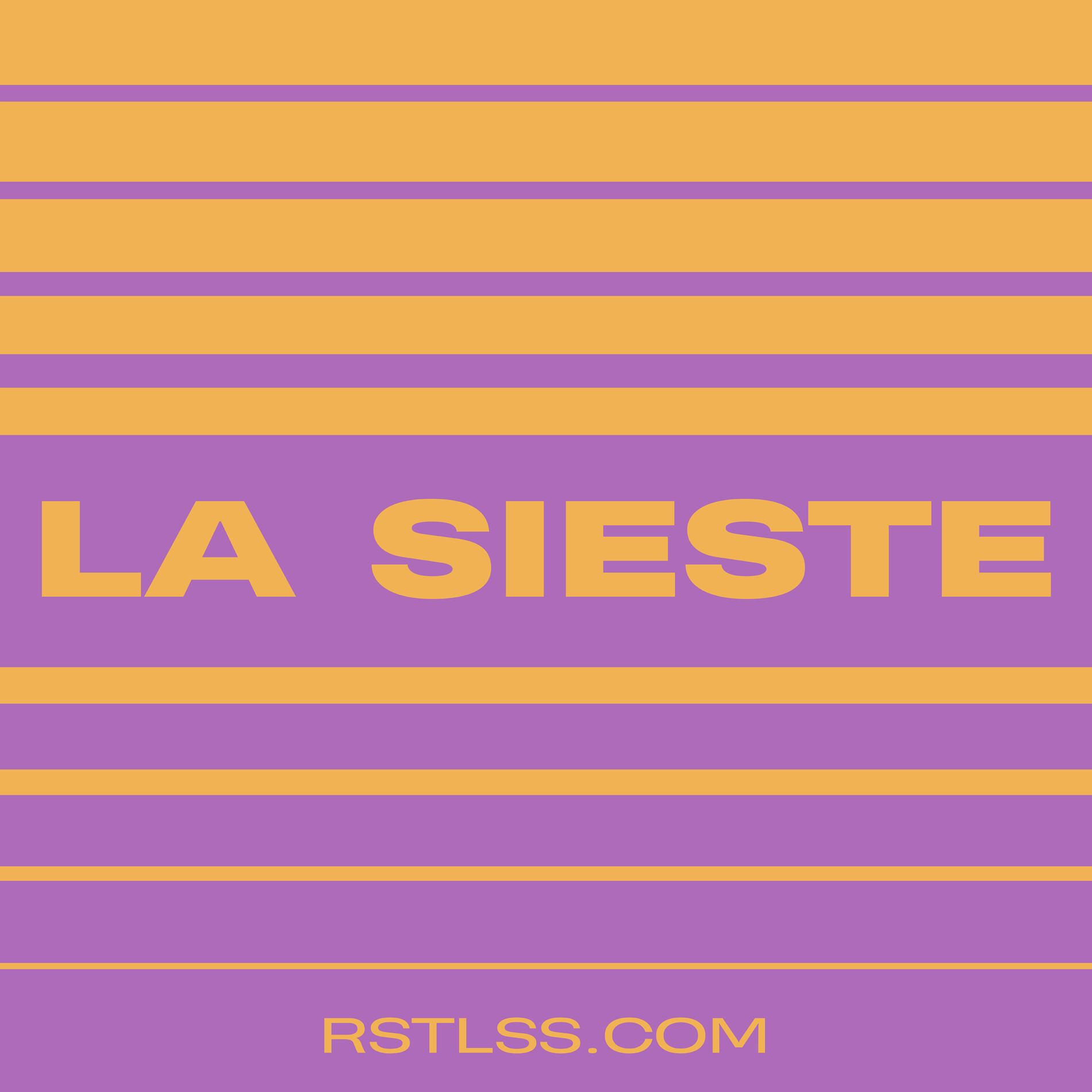Show cover of La Sieste RSTLSS