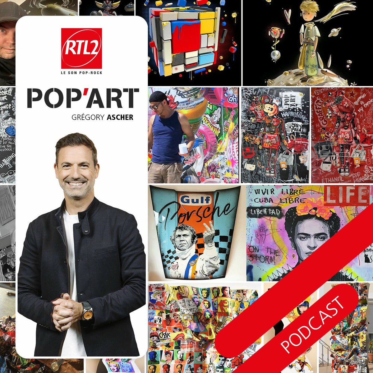 Show cover of Pop’Art, le podcast