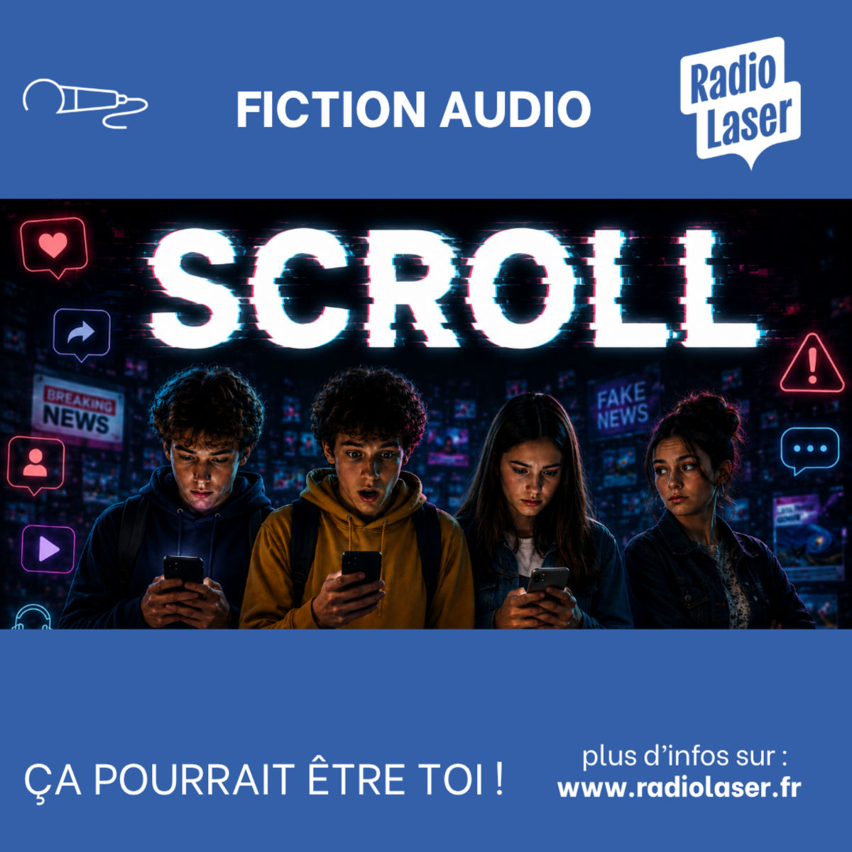 Show cover of Scroll -  série explorant les dessous de vos écrans
