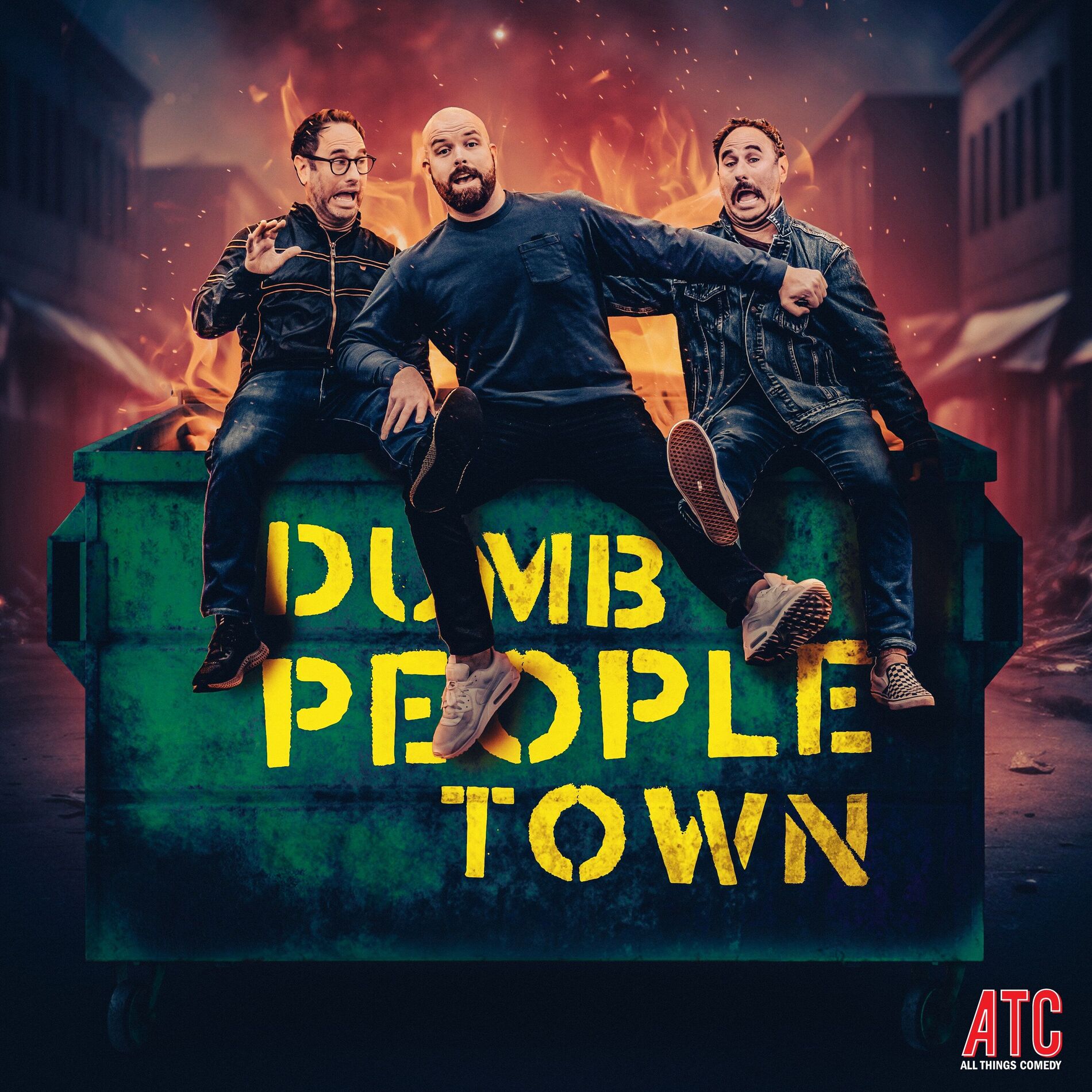 Show cover of Dumb People Town
