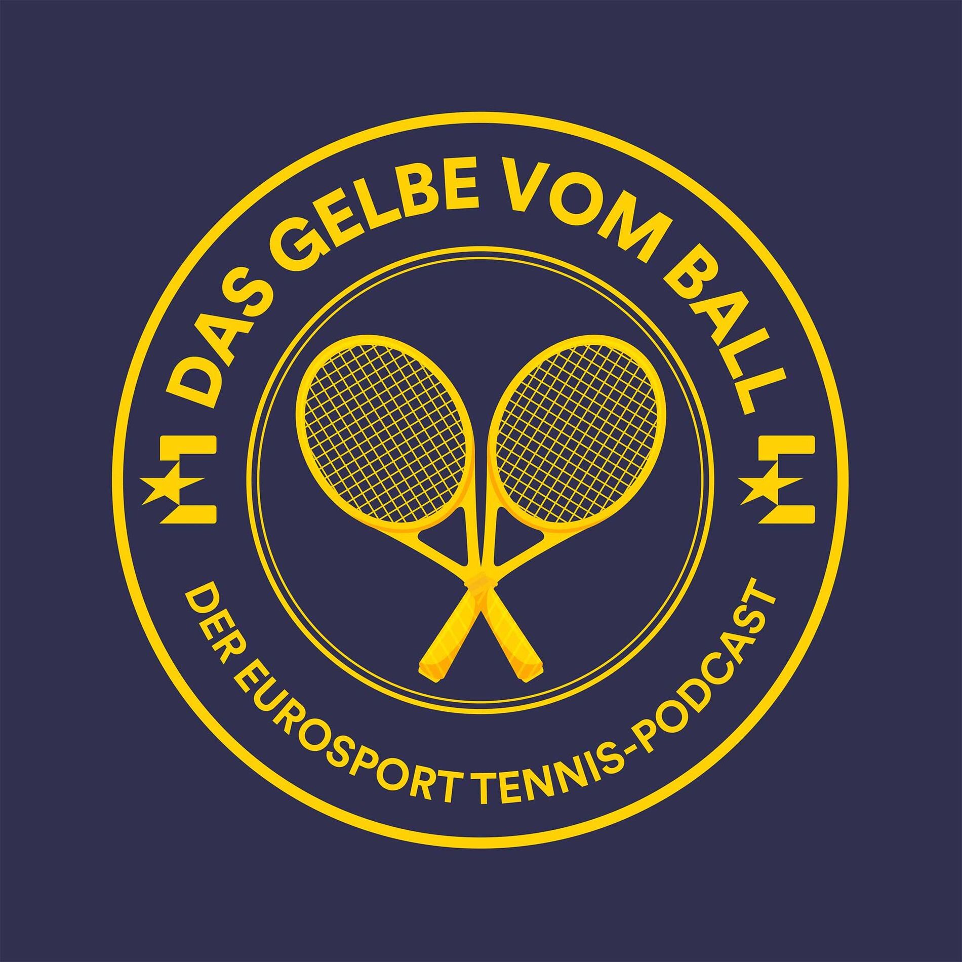 Show cover of Das Gelbe vom Ball - der Eurosport Tennis-Podcast