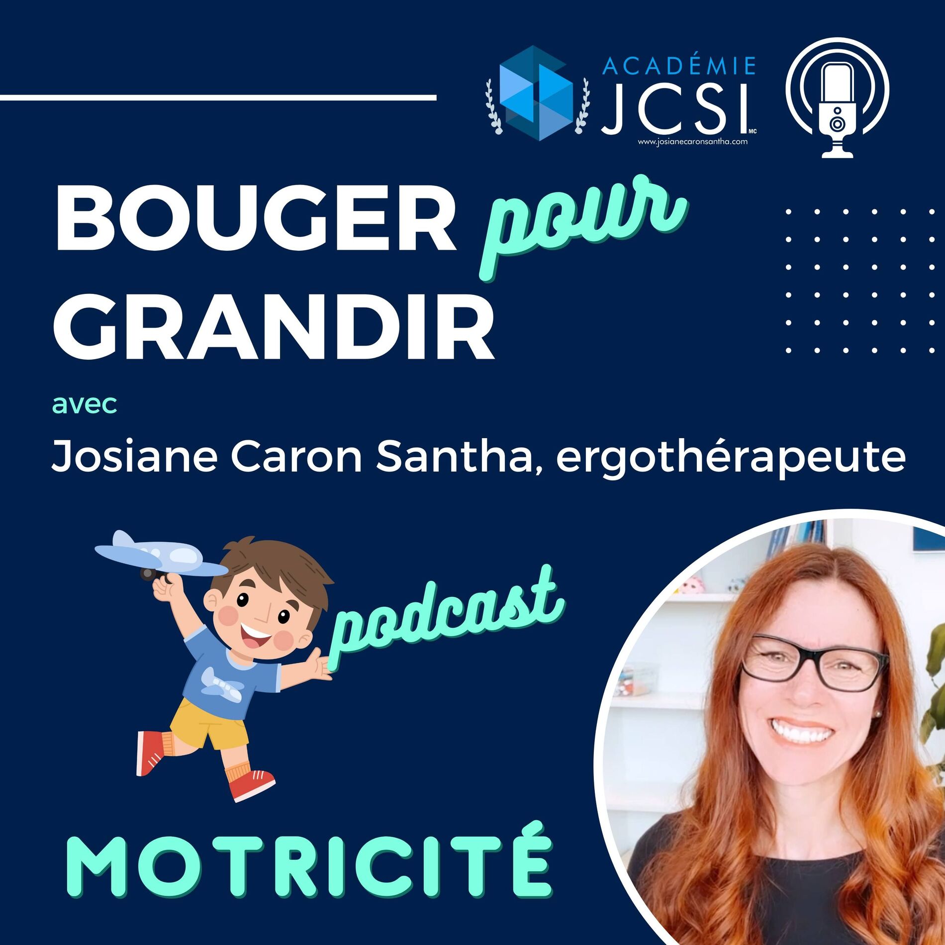 Show cover of Bouger pour Grandir avec Josiane Caron Santha
