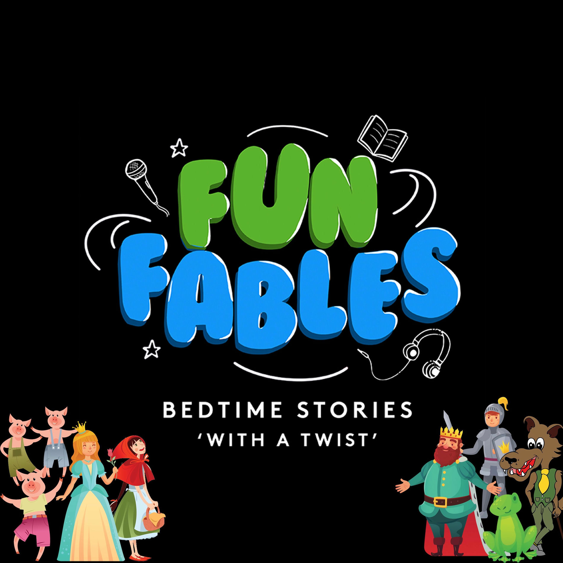 Show cover of Fun Fables - Bedtime Stories With A Twist