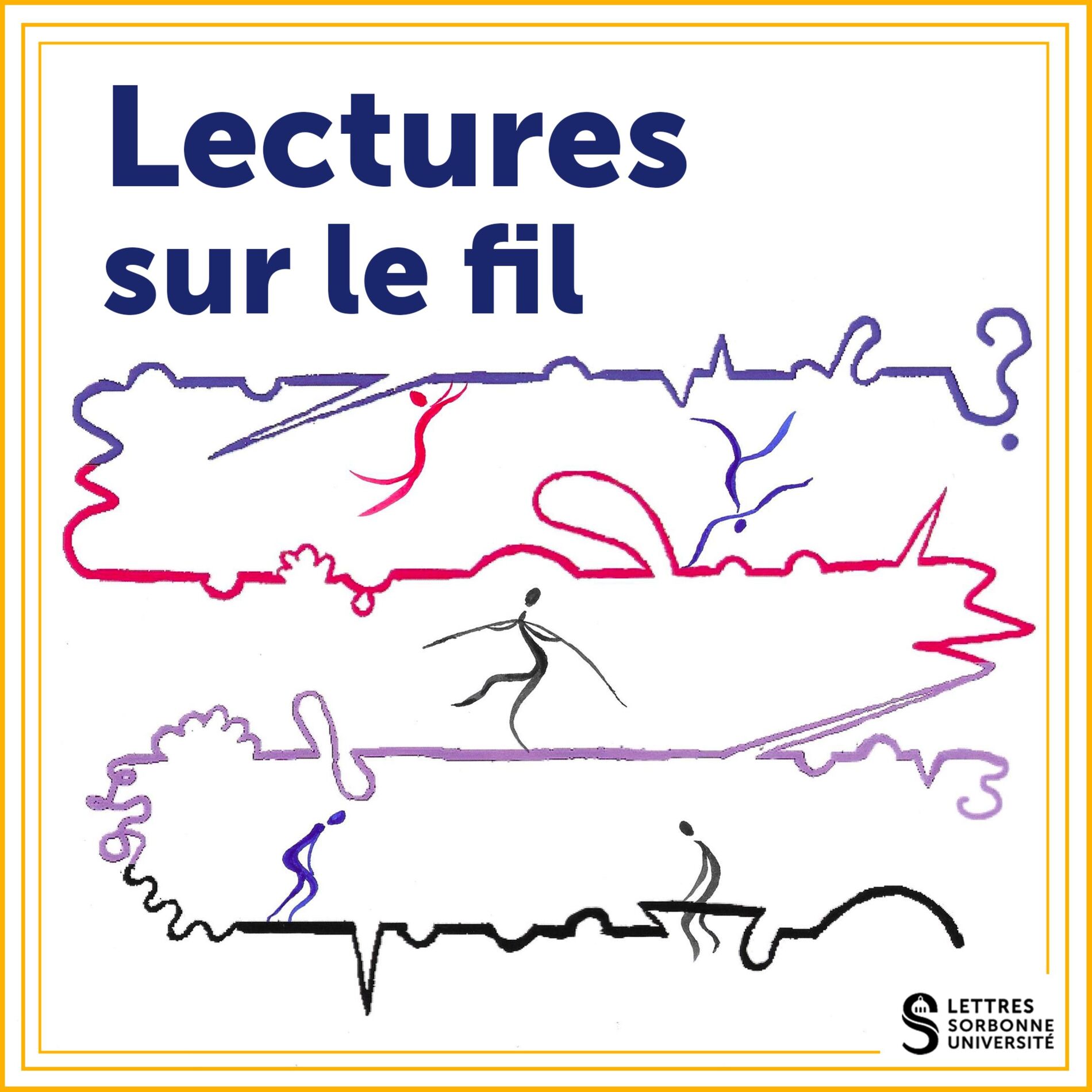 Show cover of Lectures sur le fil
