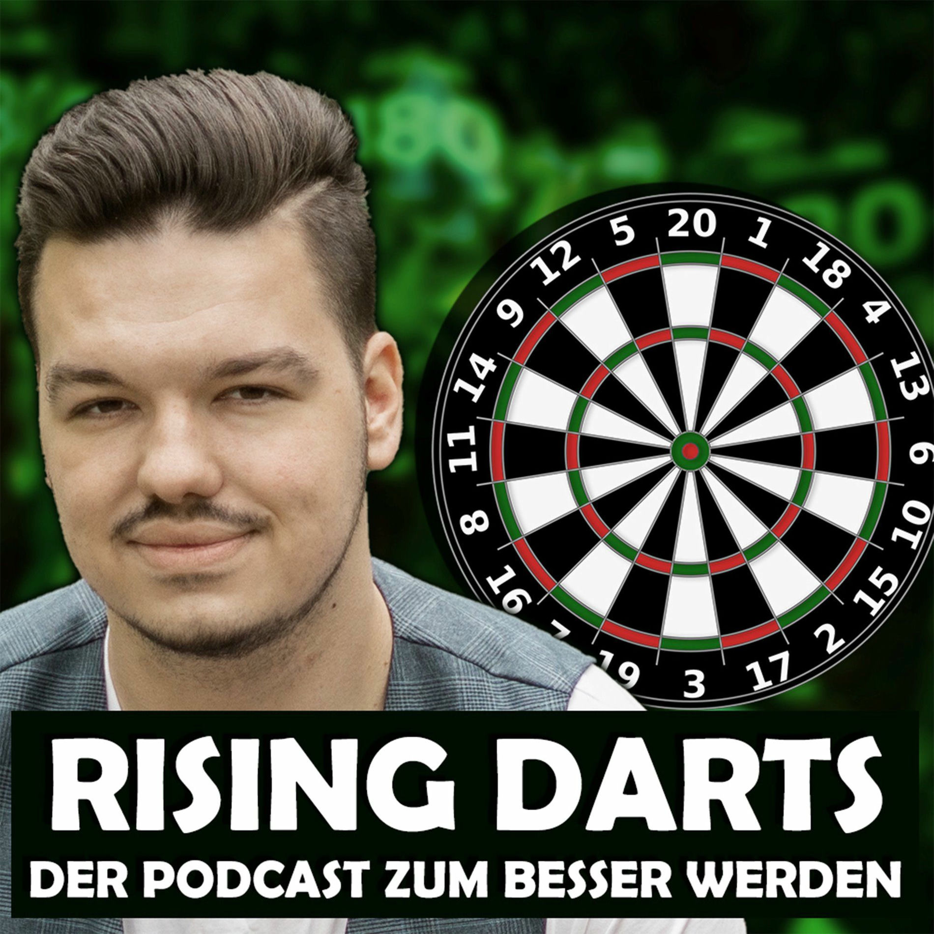 Show cover of RISING DARTS - DER PODCAST ZUM BESSER WERDEN