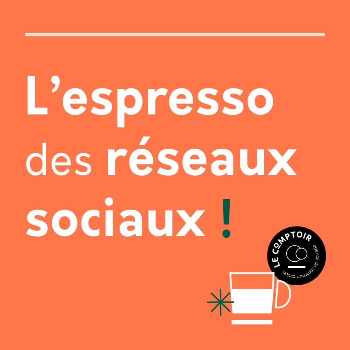 Show cover of L'Espresso des réseaux sociaux