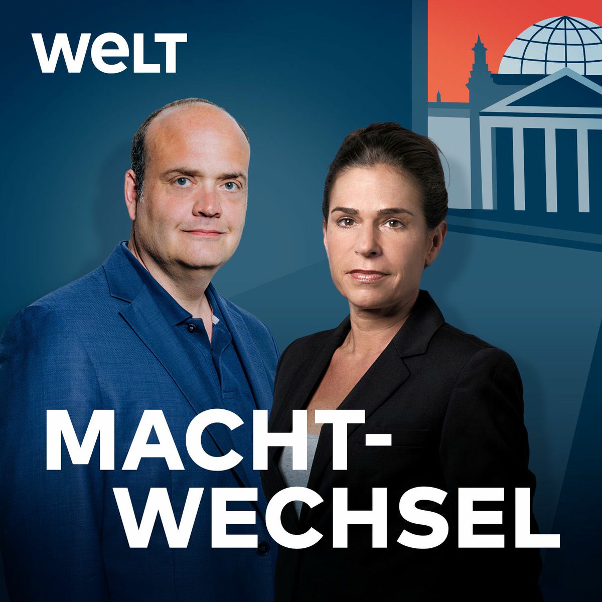 Show cover of Machtwechsel – mit Dagmar Rosenfeld und Robin Alexander
