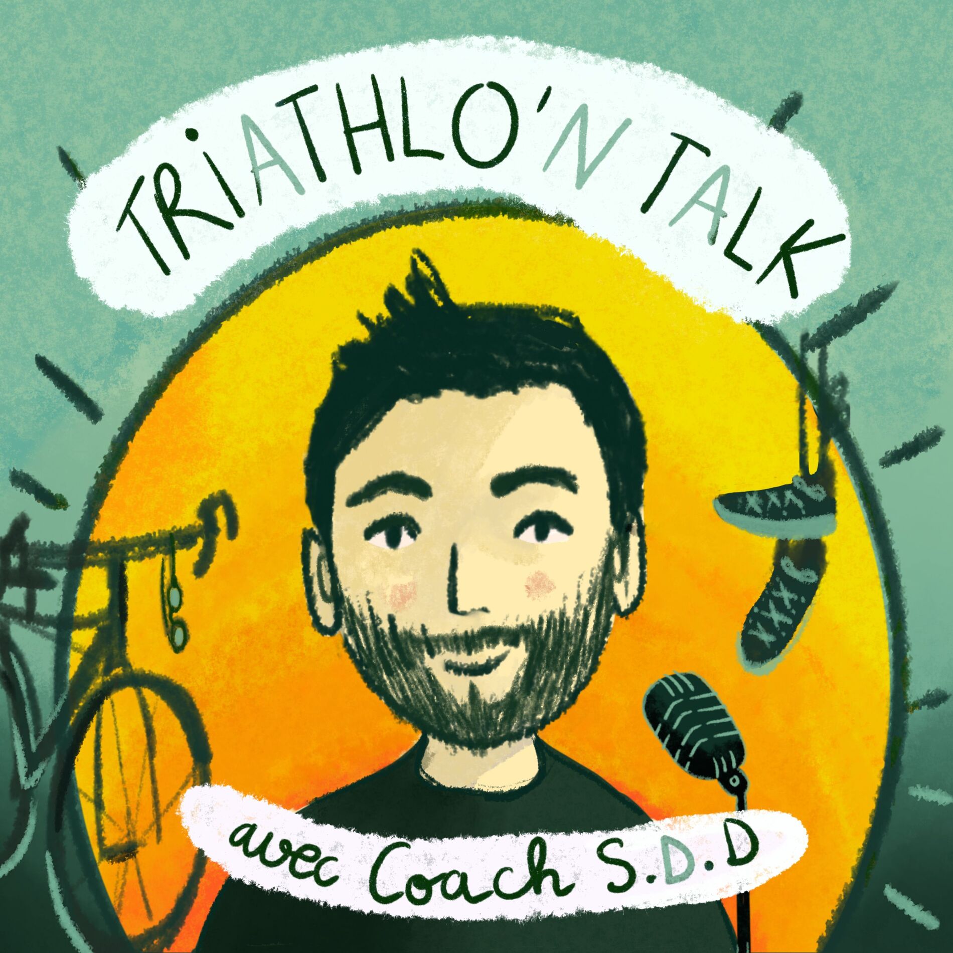 Show cover of TRIATHLO'N TALK : Préparez-vous à plonger, pédaler et courir dans une aventure épique !