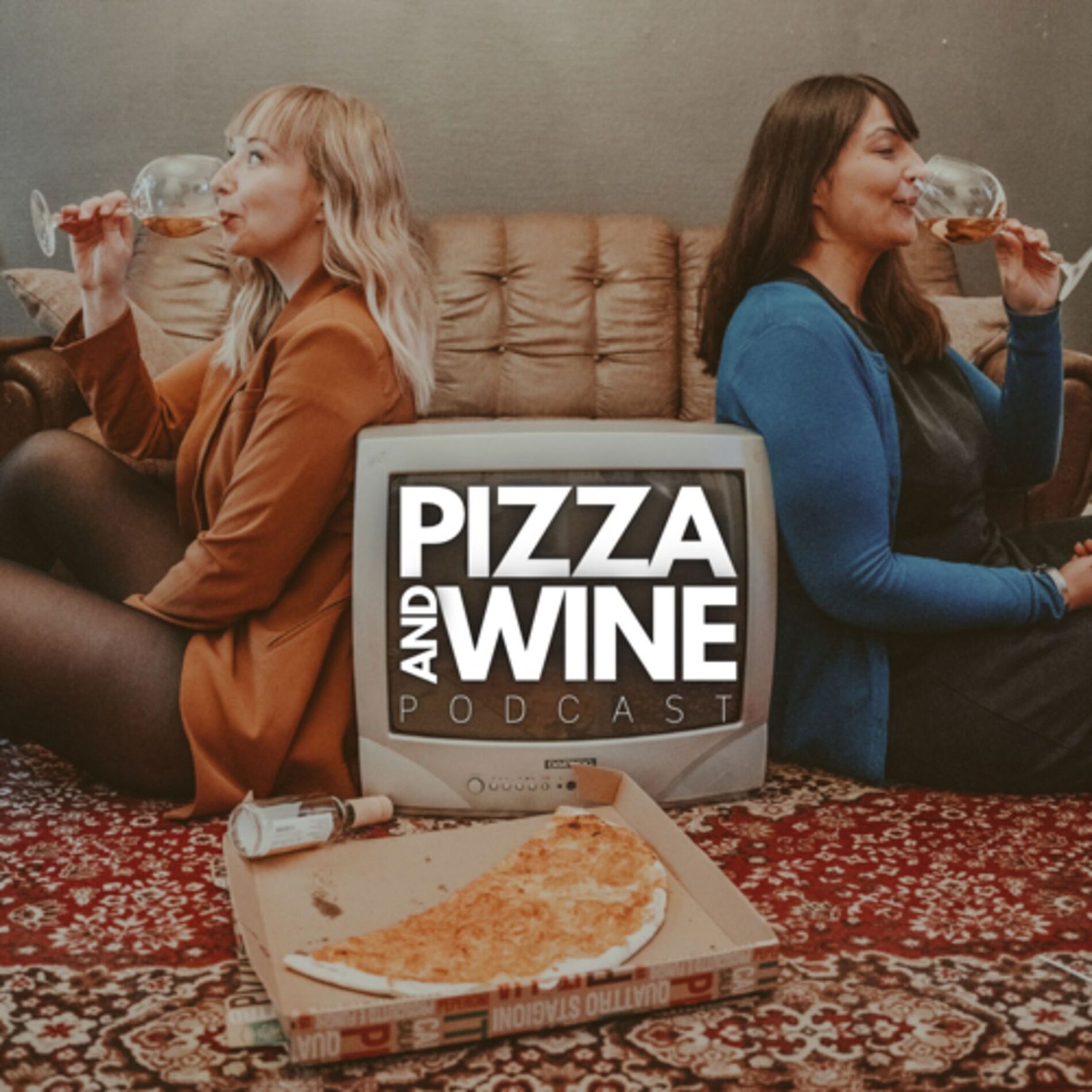 Show cover of Pizza + Wine - Der Trash-TV Podcast